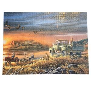 Buffalo Puzzle 1000 Pieces Terry Redlin Patiently Waiting 91580 Jigsaw
